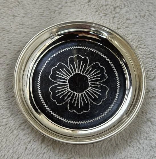 German Silver Plate  6 inches - 3